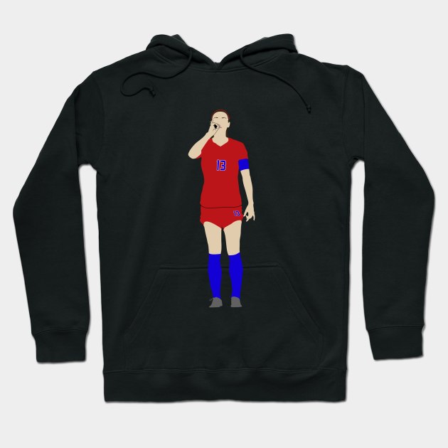 Alex Morgan USWNT Hoodie by CulturedVisuals